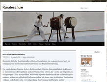 Tablet Screenshot of karateluzern.ch